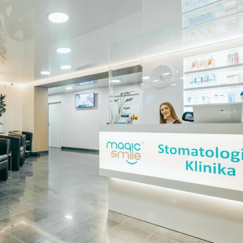 Magic Smile – Stomatologická klinika Praha, recepce